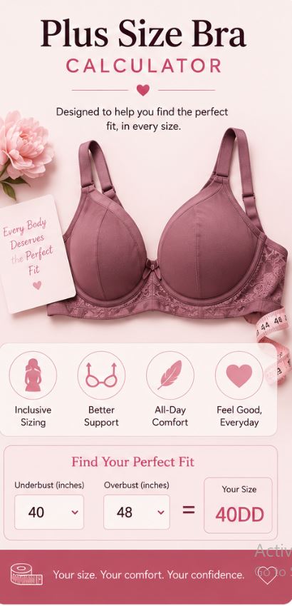 Plus Size Bra Calculator