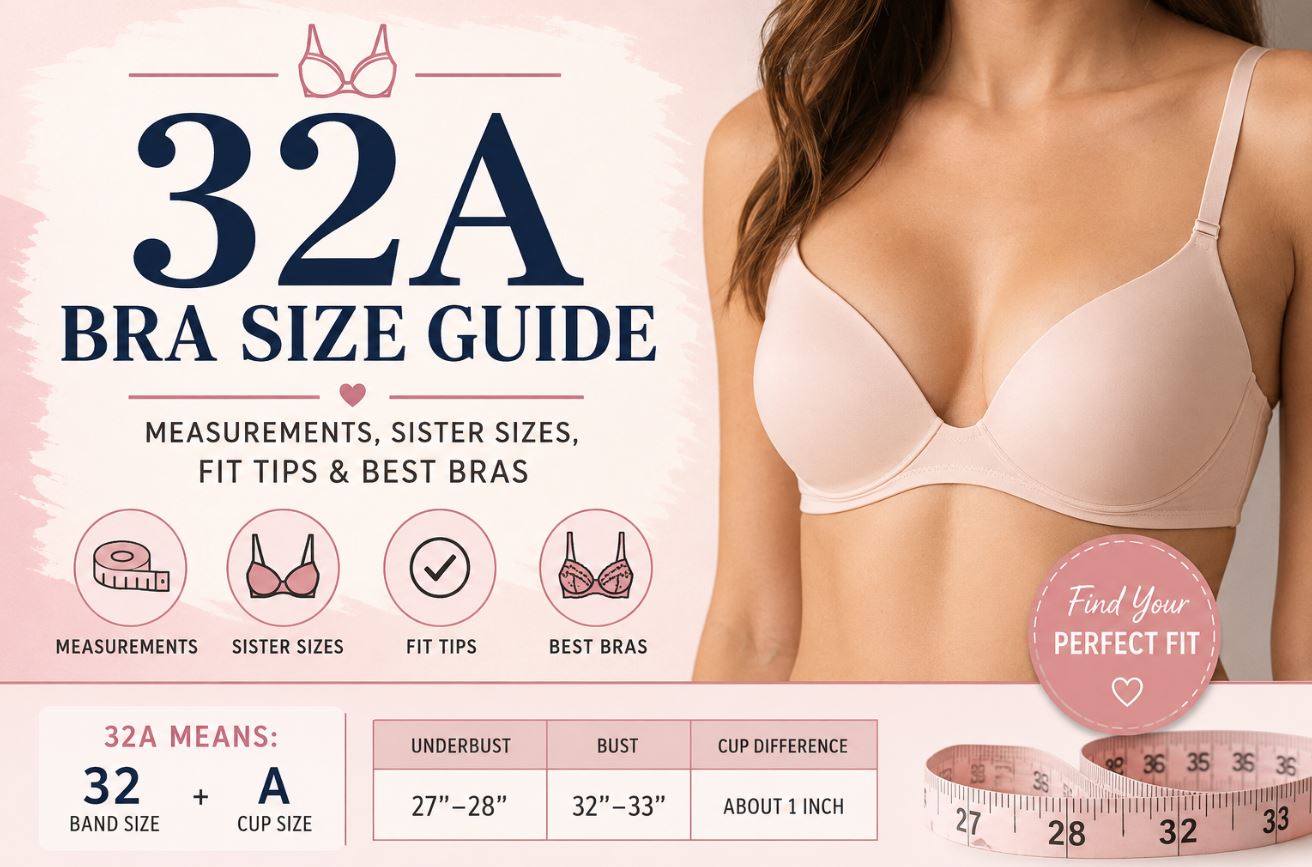 Understanding 32A Bra Size Chart | what does a 32a breast look like